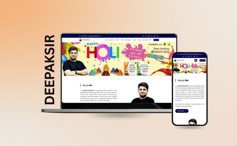 Featured Image - Deepak Sir